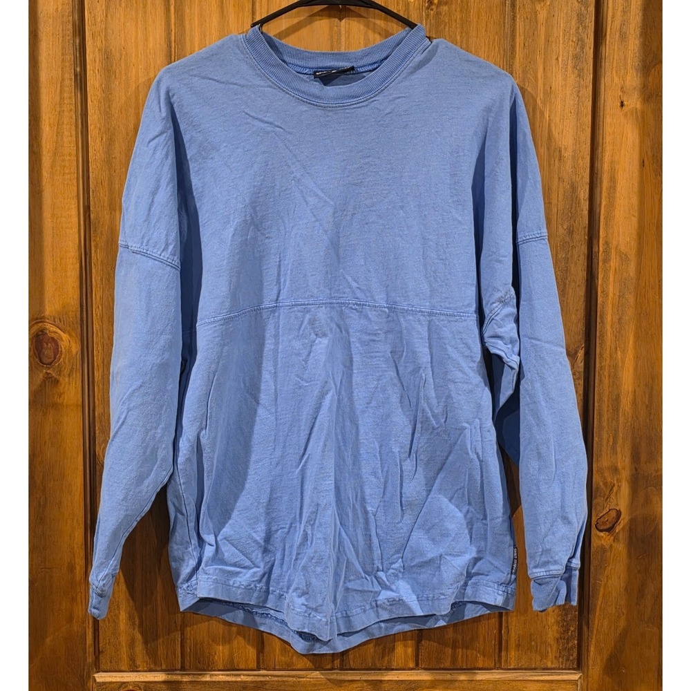 Spirit Jersey Shirt Top Size XS Blue Sandals Est. 1981 Long Sleeve Soft Touch‎